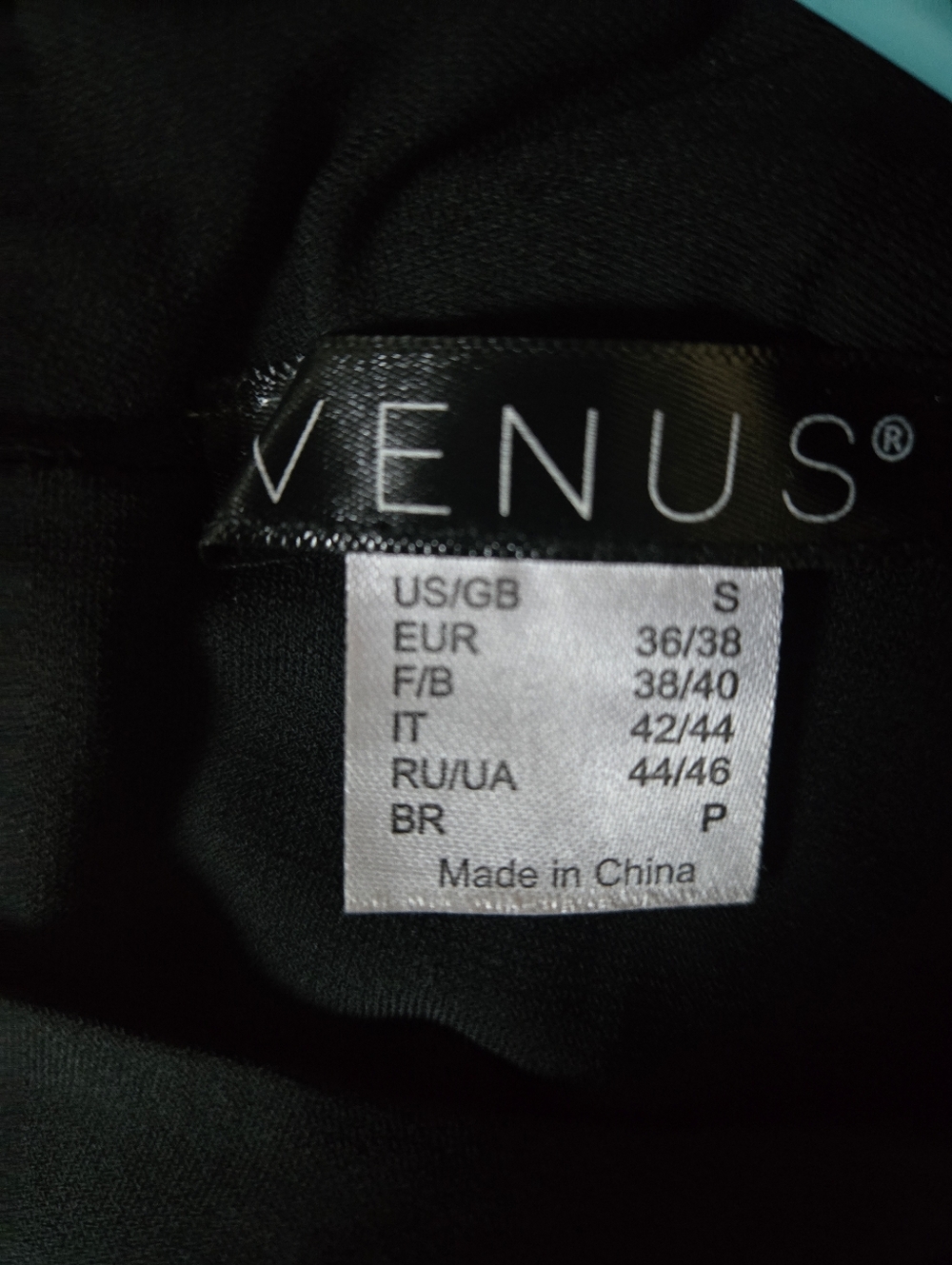 Venus Black Drape Maxi Dress-Sm - Picture 4 of 7